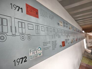 El Museo del Metro de la Ciudad de México se encuentra albergado desde hace seis años en la estación Mixcoac de la línea 12.