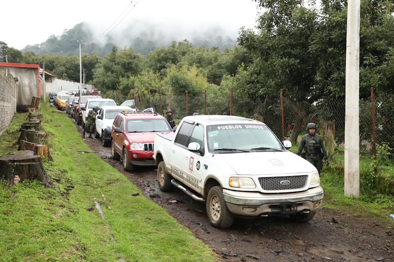 Miembros de Pueblo Unido detenidos en Michoacán