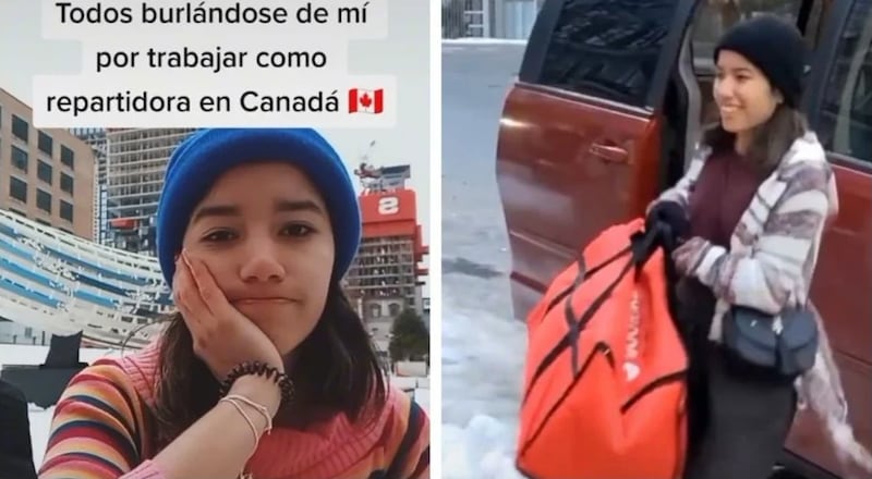 Mexicana trabaja en Canadá