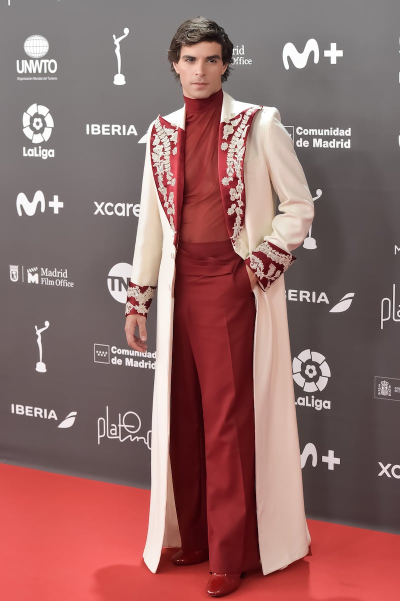 Alfombra roja de los premios Platino 2023