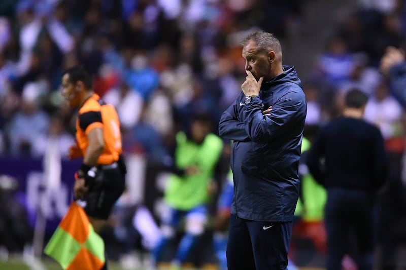 Andrés Lillini partido Puebla vs Pumas