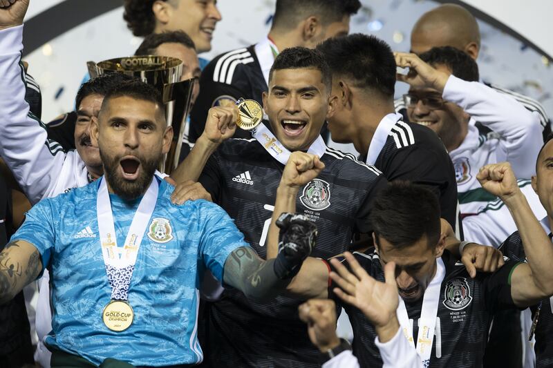 Jonathan Orozco ganó cuatro títulos de Copa Oro con México.