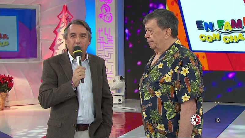 Chabelo y Emilio Azcárraga