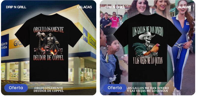 Camisetas Pendejas