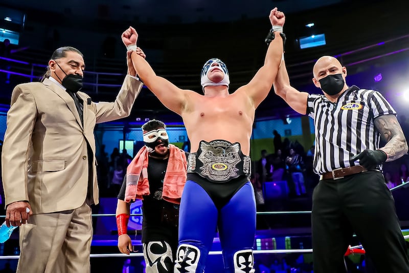 El heredero de la Atlántida sumó un nuevo triunfo en su carrera I CMLL