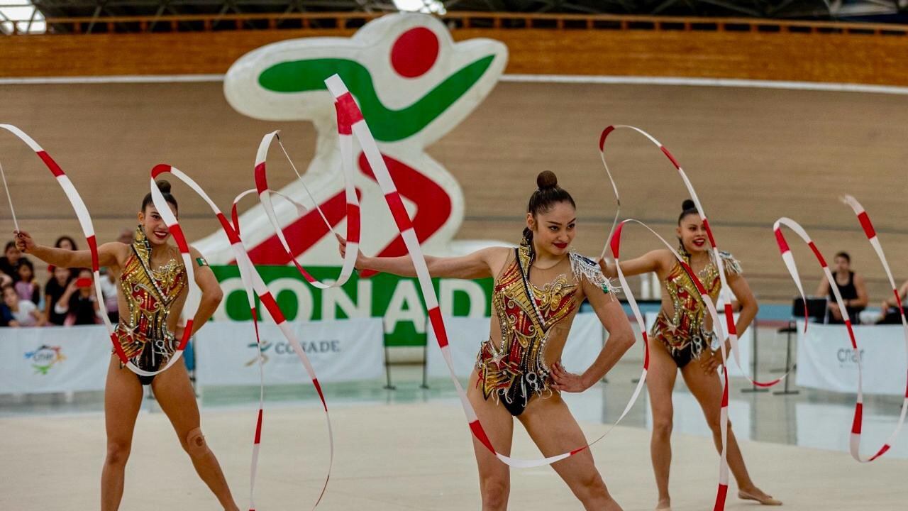 La Selección mexicana de gimnasia rítimica ganó medalla en un Grand Prix por primera ocasión.