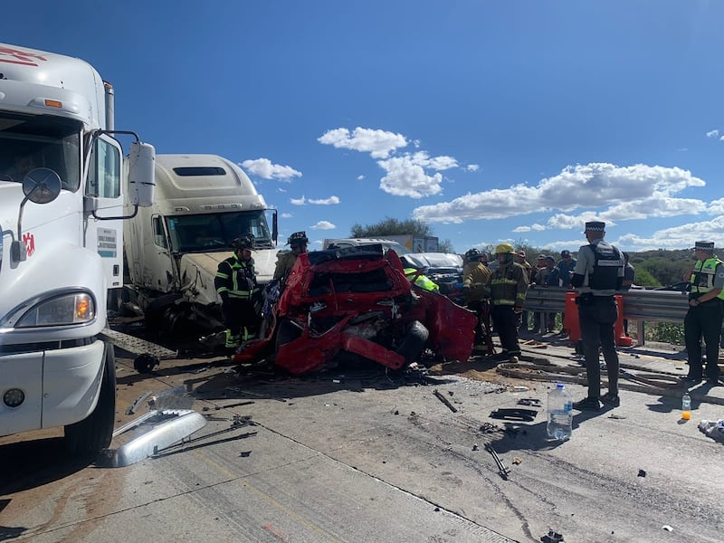 Carambola en la México Querétaro provoca muerte de bebé