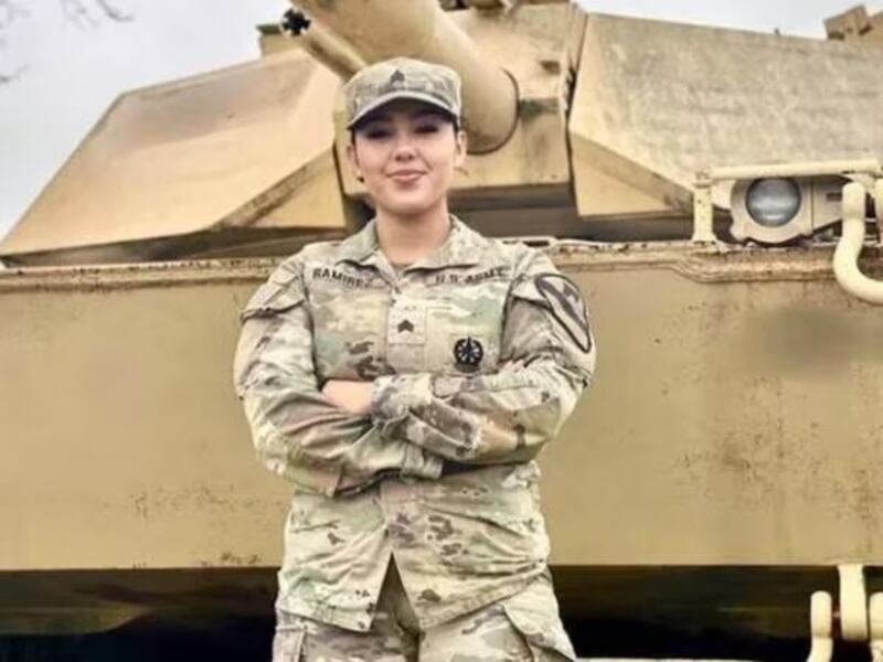 Cinthia Ramírez es la primera mexicana sargento de un ejército en EU