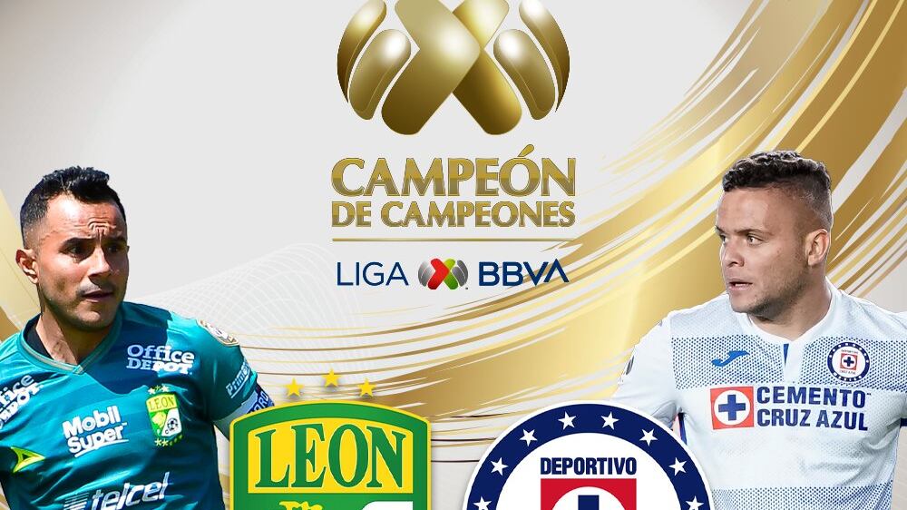 Ya hay fecha para el Cruz Azul vs León en el Campeón de Campeones
