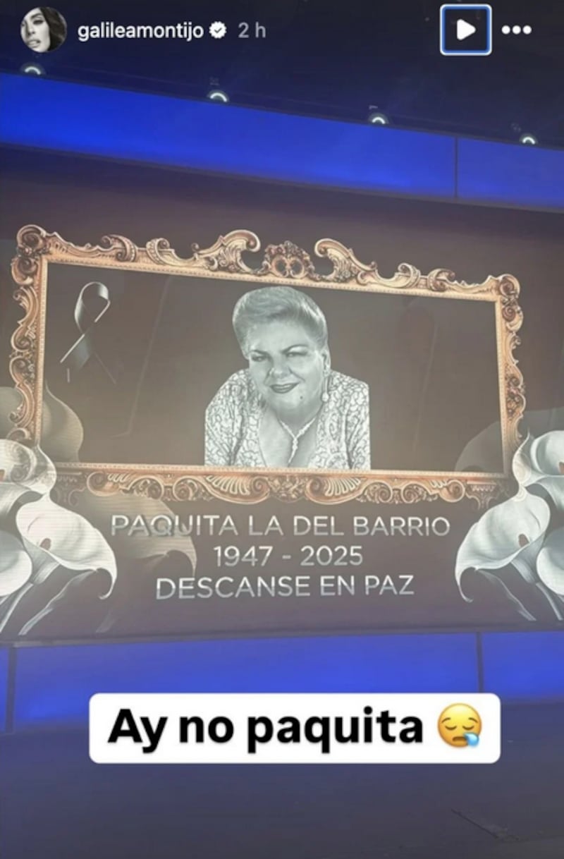 Famosos dan último adiós a Paquita la del Barrio