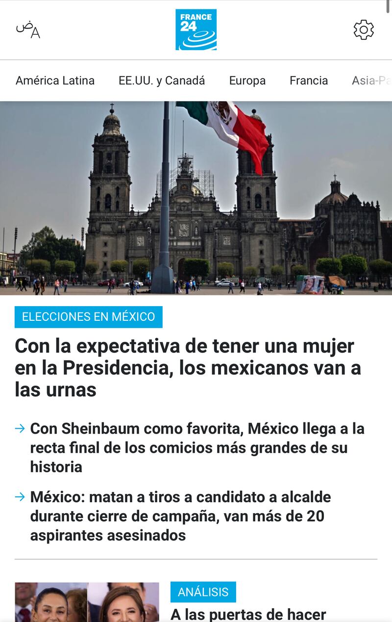 Más de 100 medios internacionales están acreditados para seguir la elección este domingo en México