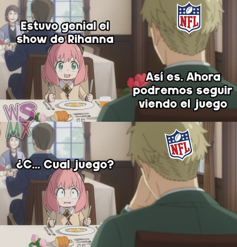 Memes del Super Bowl LVII