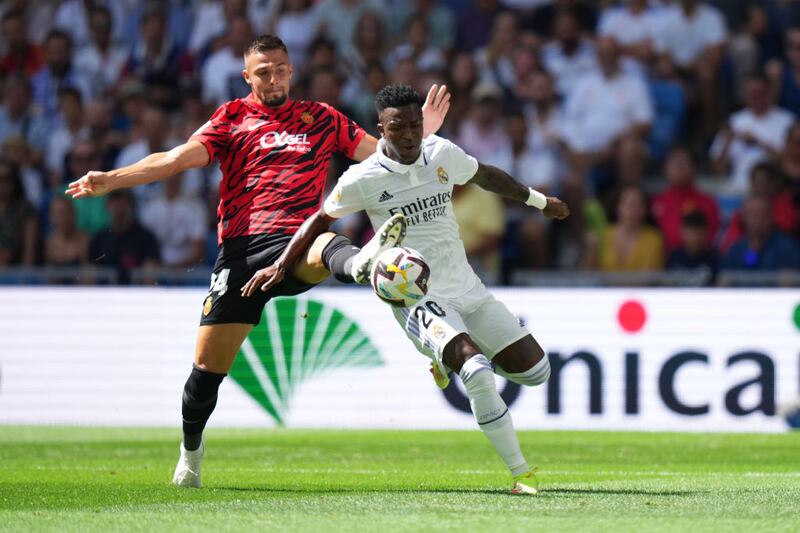 Vinicius es uno de los jugadores con más regates en la liga española