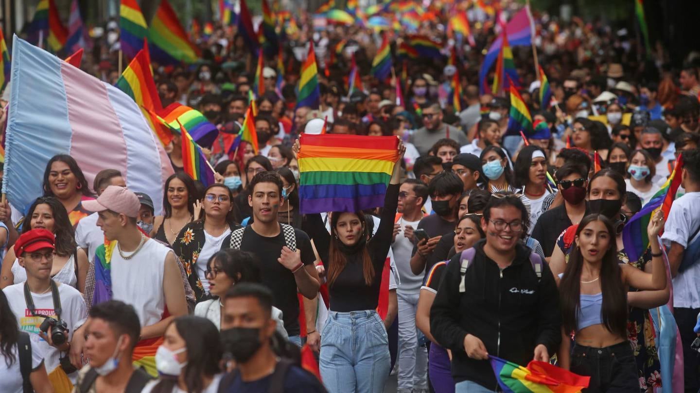 Marcha del Orgullo en Miguel Hidalgo