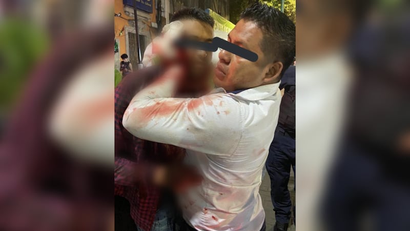 Pelea en bar de Zona Rosa