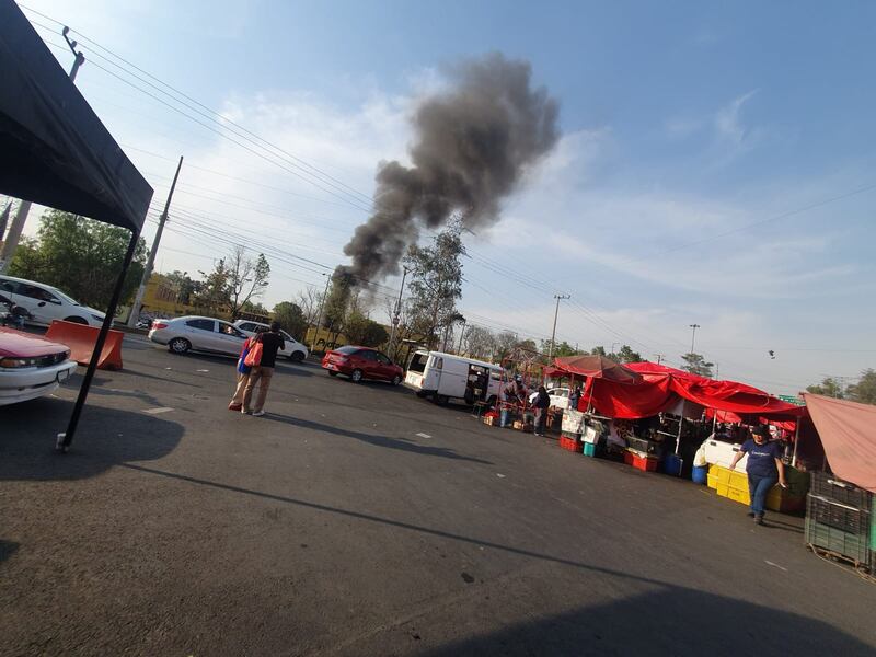 Caída de aeronave en Ciudad Universitaria en alcaldía Coyoacán