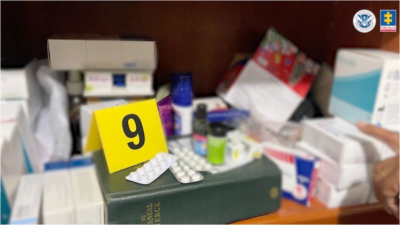 Cayó banda criminal que robaba medicamentos para tratar el cáncer y el VIH: varios enfermeros estaban implicados (Foto suministrada por la Fiscalía)