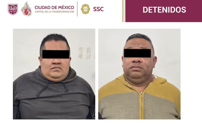 Detenidos asalto en el Pedregal