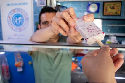 Paletas de Nogada, una nueva tradición en la Ciudad de México.