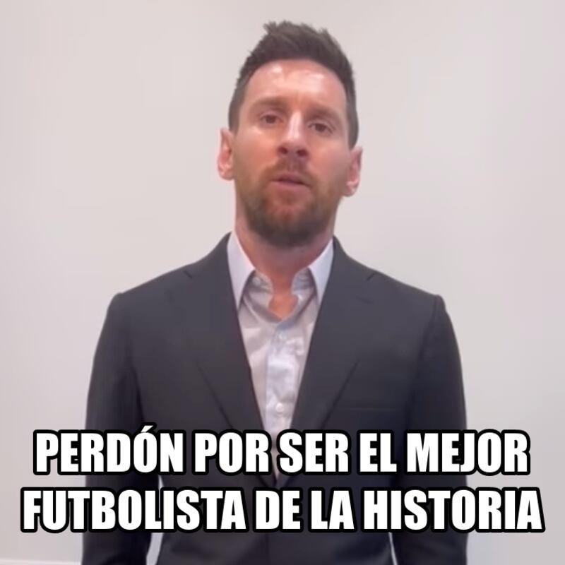 Memes Gala Balón de Oro 2023.