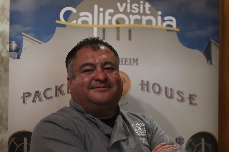 Chef Octavio Díaz Visit California