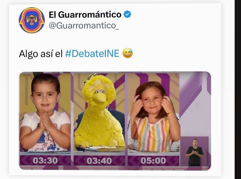 Memes por el primer debate presidencial