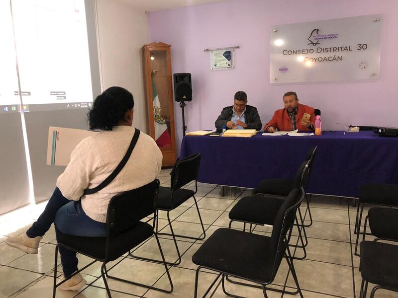 Consejo Distrital IECM CDMX