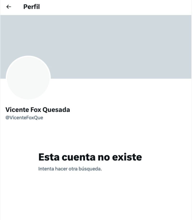 Borran cuenta de X de Vicente Fox tras polémica con Mariana Rodríguez.