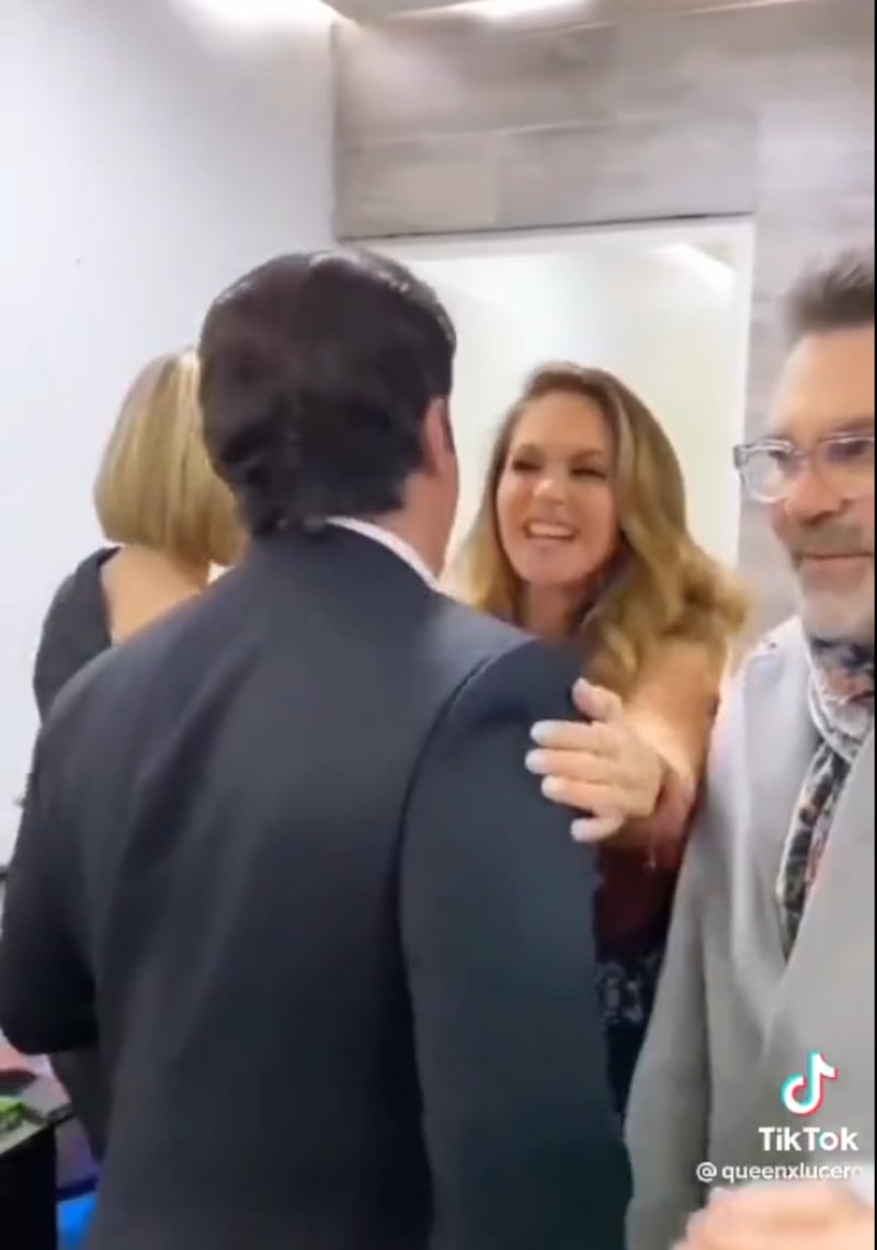 Samuel García y su esposa, Mariana Rodríguez, visitaron a Lucero y Manuel Mijares