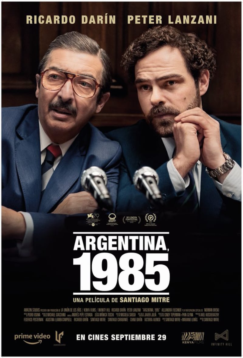 Argentina, 1985, Platino del público a la mejor película