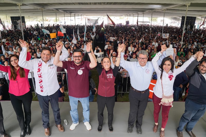 Claudia-Sheinbaum-Morena-4T-precampaña-precandidata-elecciones-presidenciales