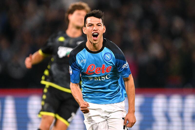 Hirving Lozano ha tenido una temporada irregular con el Napoli