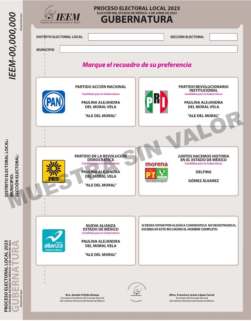 Boleta-elecciones-Edomex-2023-maestra-Delfina-Ale-del-Moral