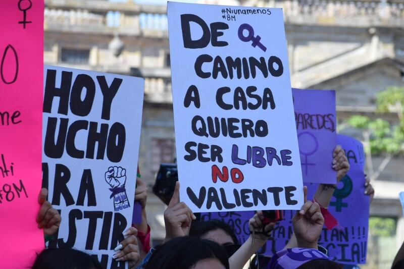 Marcha del 8M en Guadalajara, Jalisco