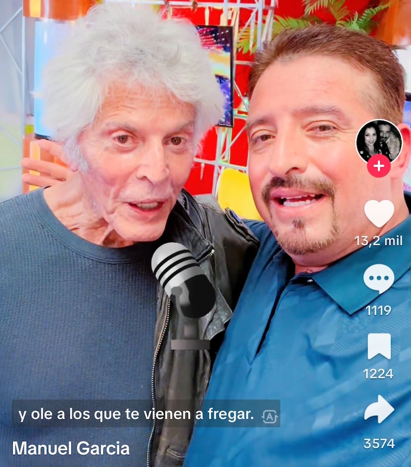 Así luce a sus 85 años.