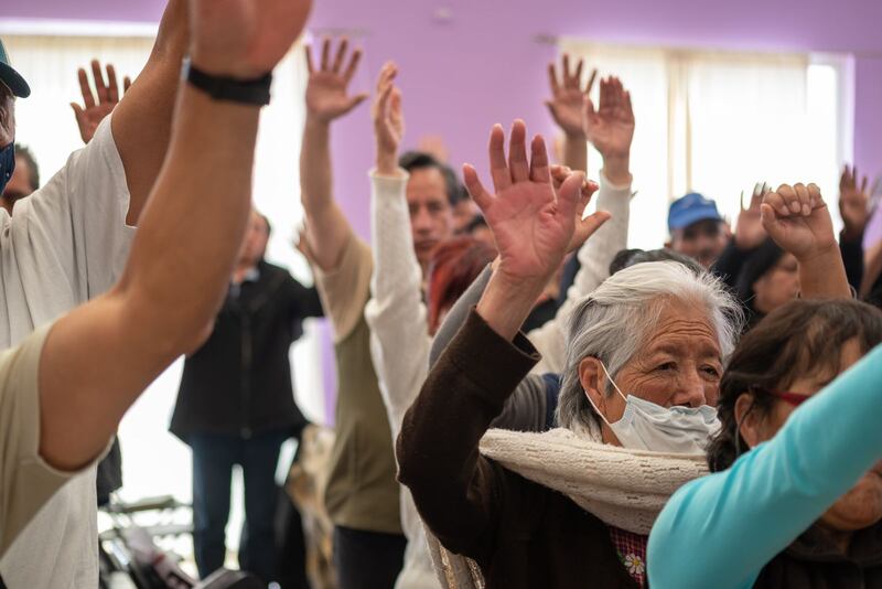 Delfina Gómez y Pepe Couttolenc quisieron firmar este pacto ambientalista con esta ceremonia ancestral.