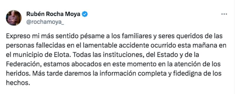 Choque de autobús en Elota, Sinaloa, deja a 19 personas muertas