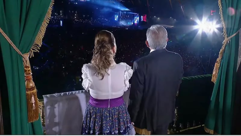 AMLO grito de Independencia