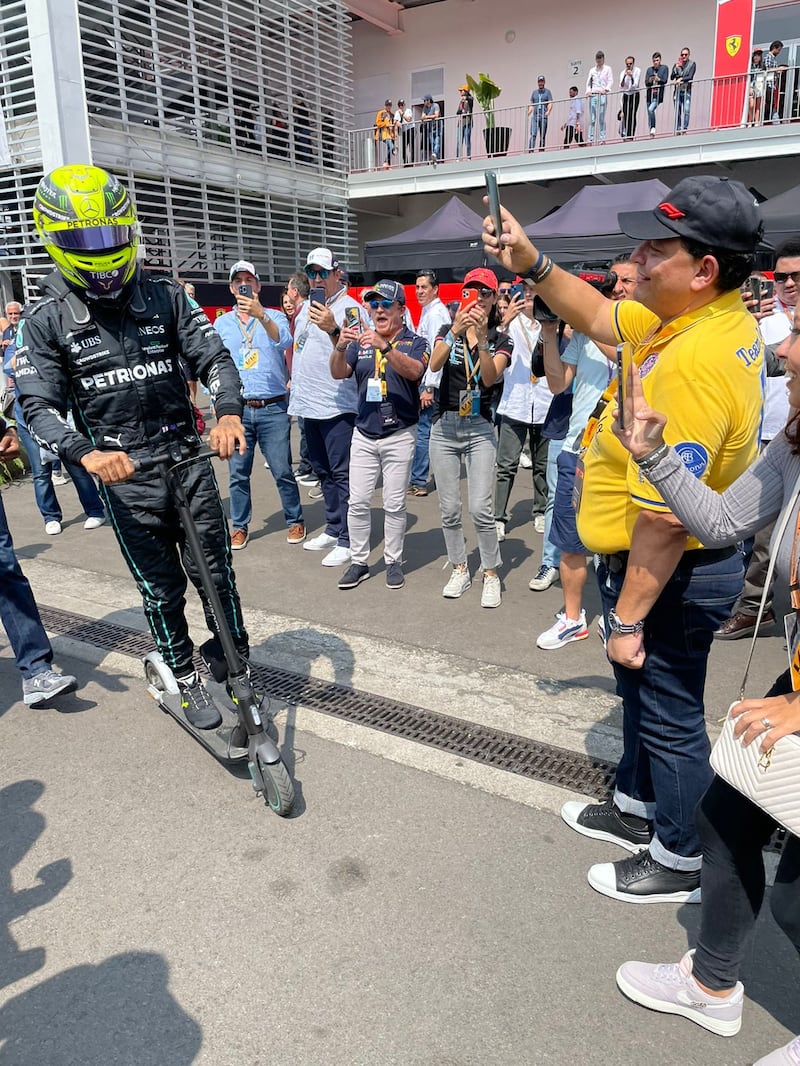 Las mejores imágenes del Gran Premio de México