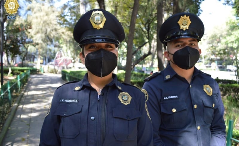 Elementos de la Policía Preventiva CDMX