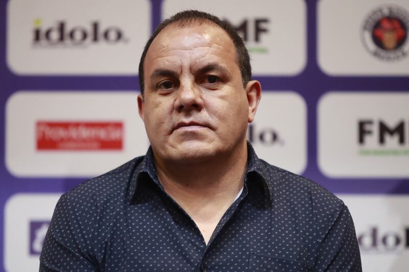 Cuauhtémoc Blanco es actual gobernador del estado de Morelos.