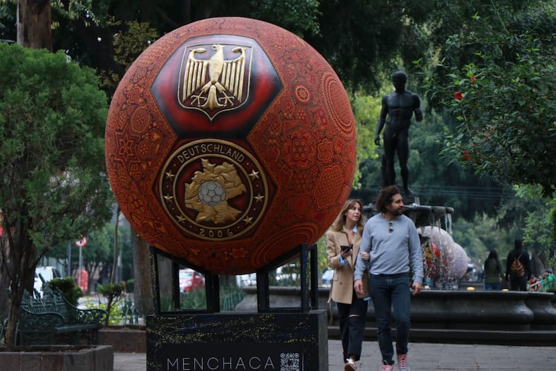 Balones Mundial CDMX