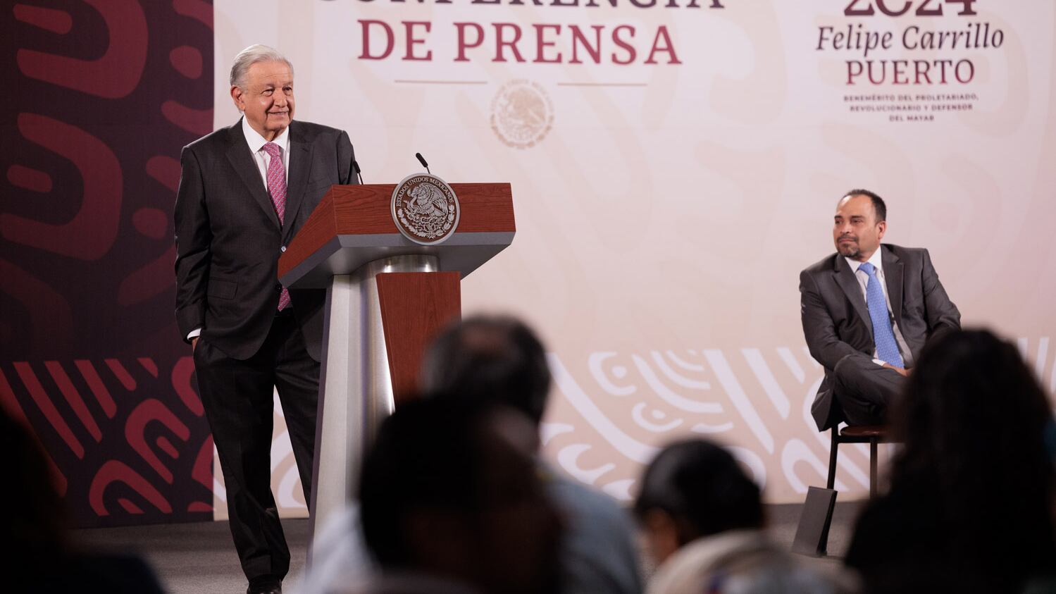 Andrés Manuel López Obrador, presidente de México, reconoció a Pablo Lemus como gobernador. Foto: Prensa Gobierno de México.