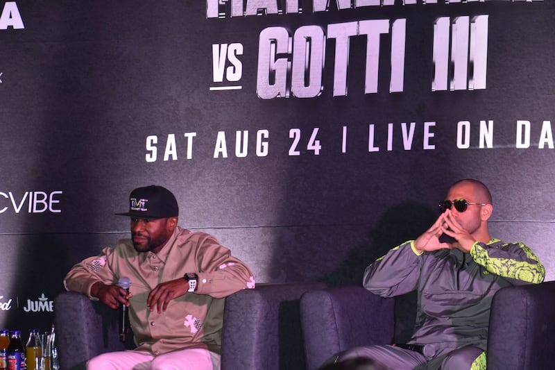 Floyd Mayweather vs John Gotti III