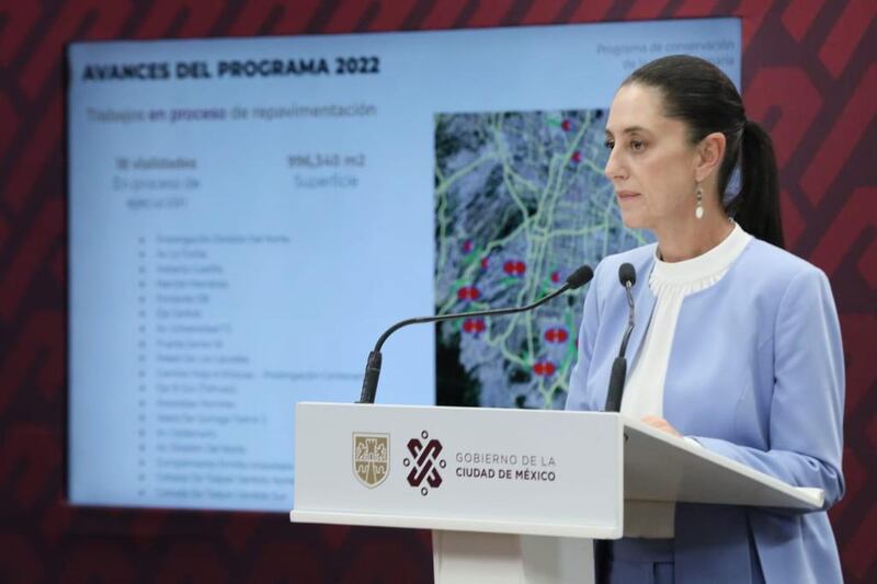 Claudia Sheinbaum, jefa de gobierno de la CDMX. Foto: Gobierno local