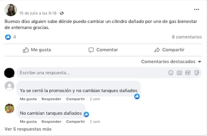 Gas Bienestar. Denuncias en redes sociales sobre la operación de Gas Bienestar. Debido a la confusión, muchos buscan organizarse con gaseros a través de grupos de WhatsApp y Facebook.