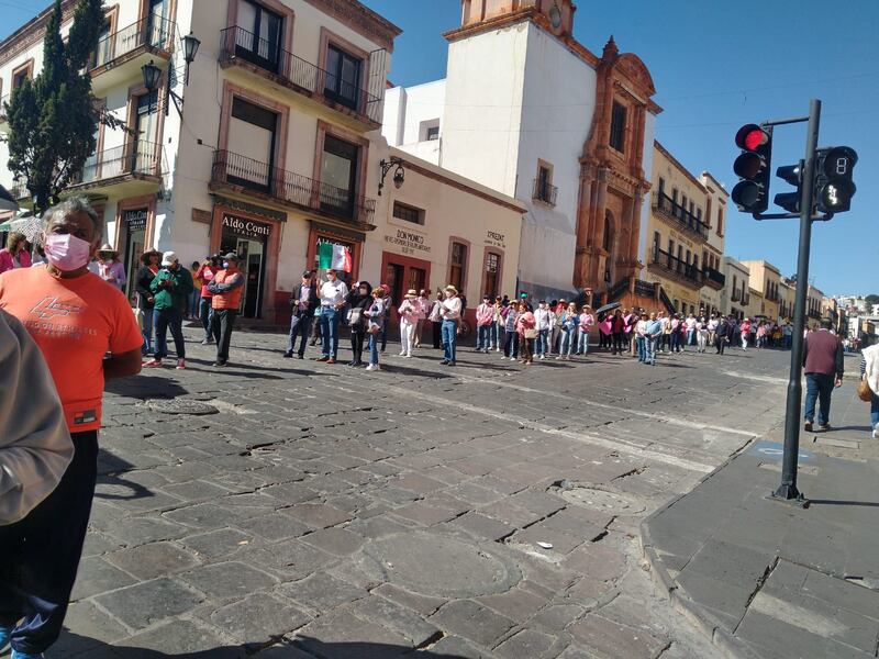 Marcha INE Zacatecas.