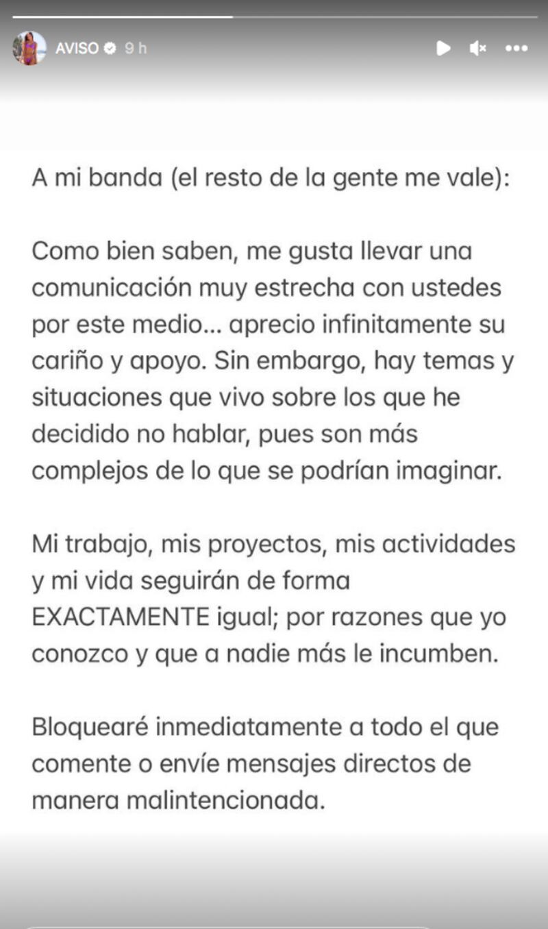 Esposa de Andrés Roemer afirma que seguirá normal con su vida