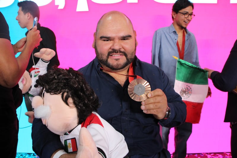 Jesús Castillo, ganador del bronce en París 2024. Imagen: Marisol Argumedo.