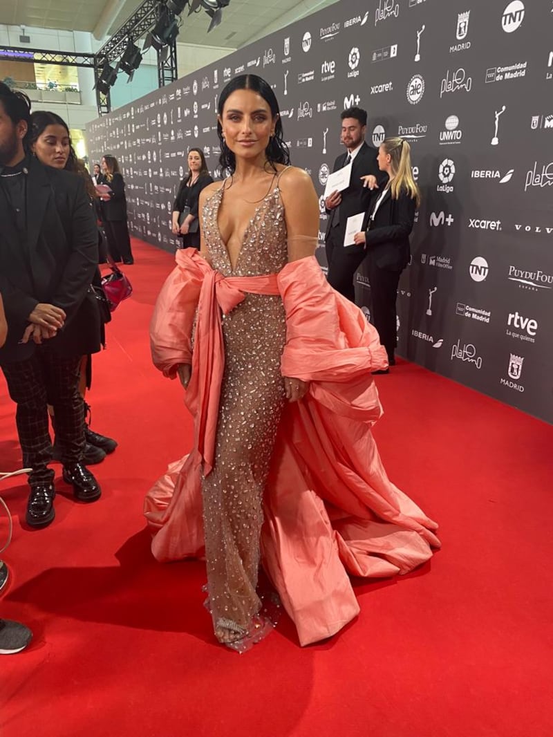 Alfombra roja de los premios Platino 2023